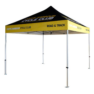 10x10 ft Custom Pop Up Canopy Tent Package