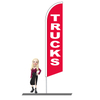 Trucks Feather Flags 15ft